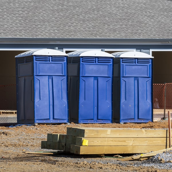 are there any restrictions on what items can be disposed of in the porta potties in Cheltenham Maryland